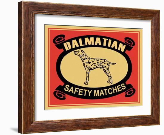 Dalmatian Safety Matches-Mark Rogan-Framed Art Print