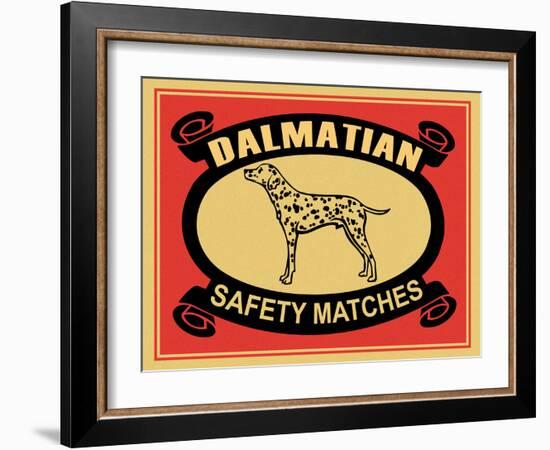 Dalmatian Safety Matches-Mark Rogan-Framed Art Print