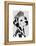 Dalmatian with Tiara-Fab Funky-Framed Stretched Canvas