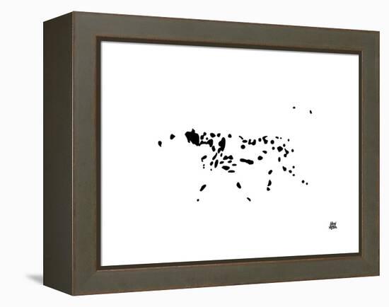 Dalmatian-Yoni Alter-Framed Premier Image Canvas