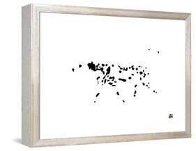Dalmatian-Yoni Alter-Framed Premier Image Canvas