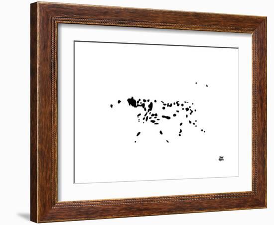 Dalmatian-Yoni Alter-Framed Premium Giclee Print