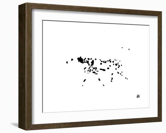 Dalmatian-Yoni Alter-Framed Giclee Print