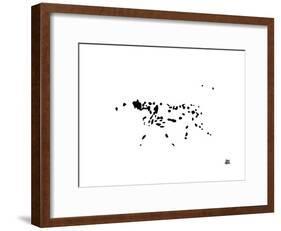 Dalmatian-Yoni Alter-Framed Giclee Print
