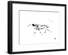 Dalmatian-Yoni Alter-Framed Giclee Print