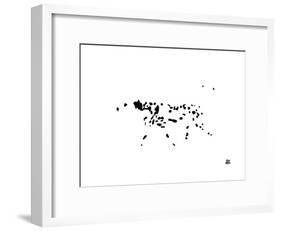 Dalmatian-Yoni Alter-Framed Giclee Print