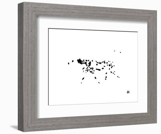 Dalmatian-Yoni Alter-Framed Giclee Print