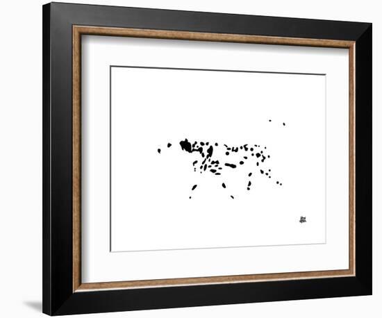 Dalmatian-Yoni Alter-Framed Giclee Print