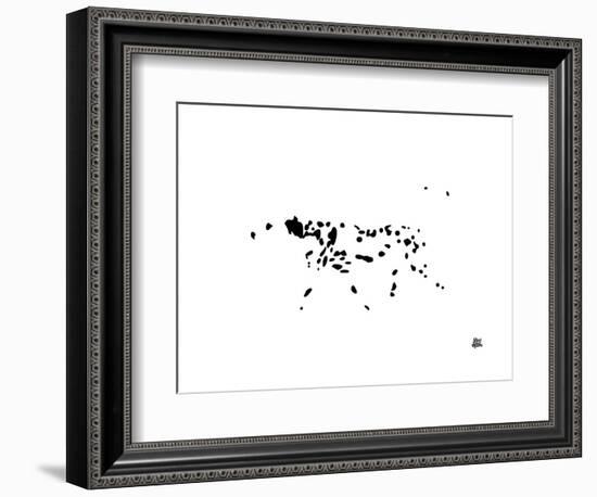 Dalmatian-Yoni Alter-Framed Giclee Print