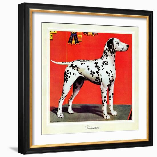 "Dalmatians," July 17, 1943-Rutherford Boyd-Framed Giclee Print