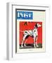 "Dalmatians," Saturday Evening Post Cover, July 17, 1943-Rutherford Boyd-Framed Giclee Print