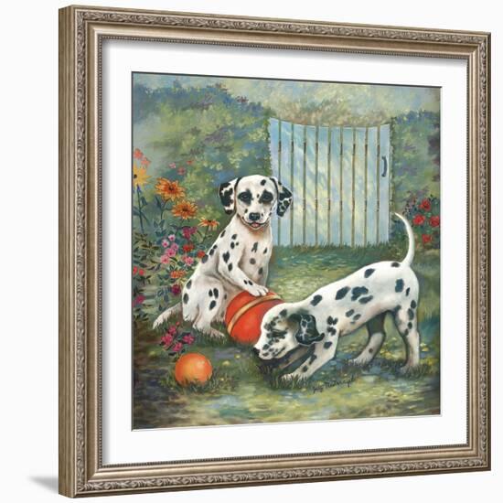 Dalmatians-Judy Mastrangelo-Framed Giclee Print