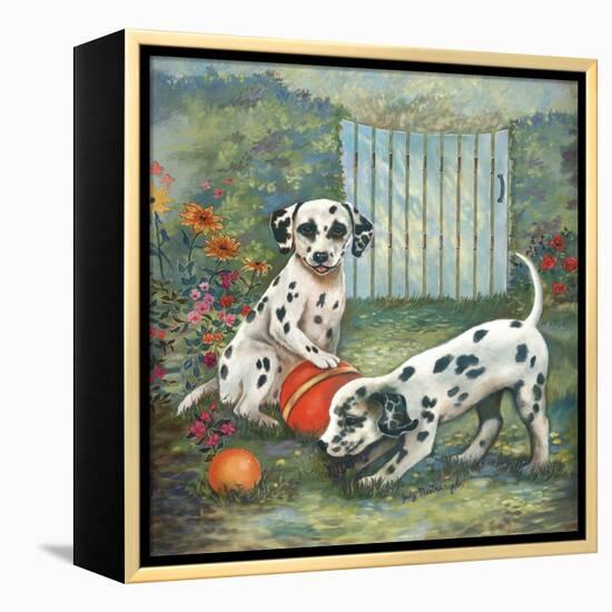 Dalmatians-Judy Mastrangelo-Framed Premier Image Canvas