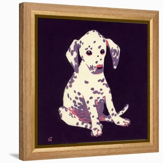 Dalmation Puppy, 1950s-George Adamson-Framed Premier Image Canvas