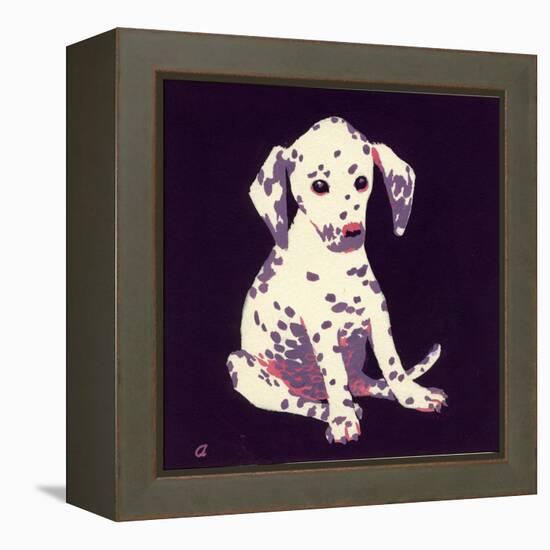 Dalmation Puppy, 1950s-George Adamson-Framed Premier Image Canvas