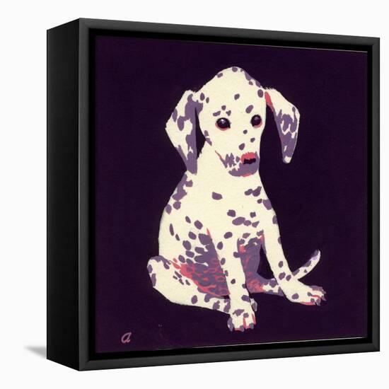 Dalmation Puppy, 1950s-George Adamson-Framed Premier Image Canvas