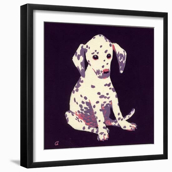 Dalmation Puppy, 1950s-George Adamson-Framed Premium Giclee Print