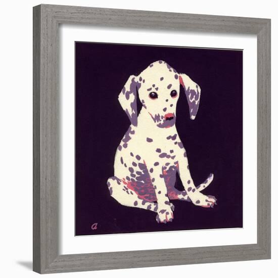 Dalmation Puppy, 1950s-George Adamson-Framed Giclee Print