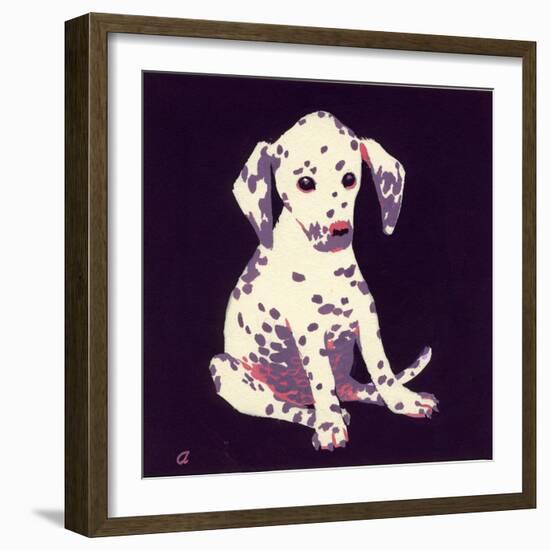 Dalmation Puppy, 1950s-George Adamson-Framed Giclee Print