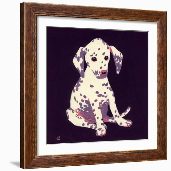 Dalmation Puppy, 1950s-George Adamson-Framed Giclee Print