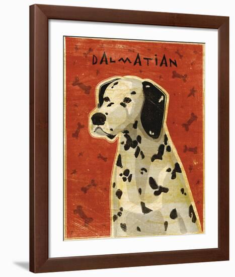 Dalmation-John W^ Golden-Framed Art Print