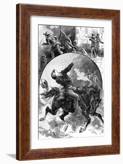 Dalton Gang, Kansas-null-Framed Art Print