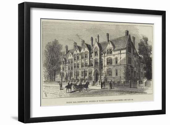 Dalton Hall, Residence for Students of Victoria University, Manchester-Frank Watkins-Framed Giclee Print