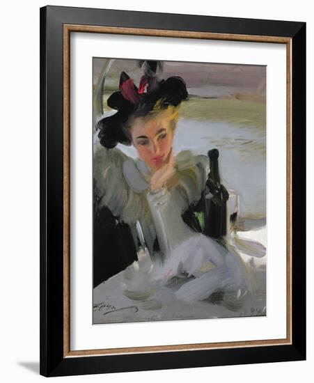 Dam Vid Cafe, 1894-Anders Leonard Zorn-Framed Giclee Print