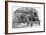 Damaged Railway Station at Roye, France, First World War, 1918-null-Framed Giclee Print