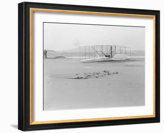 Damaged Wright Flyer, 1903-Science Source-Framed Giclee Print