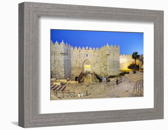 Damascus Gate, Old City, UNESCO World Heritage Site, Jerusalem, Israel, Middle East-Gavin Hellier-Framed Photographic Print