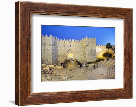 Damascus Gate, Old City, UNESCO World Heritage Site, Jerusalem, Israel, Middle East-Gavin Hellier-Framed Photographic Print