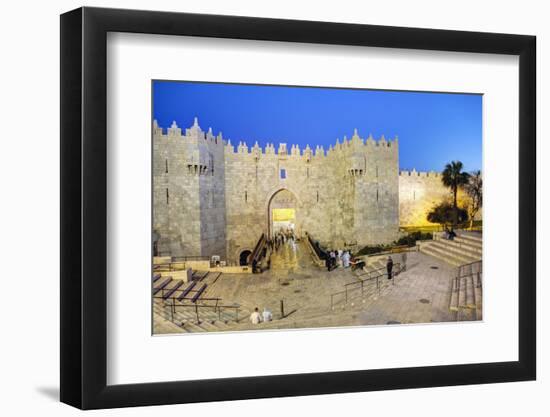 Damascus Gate, Old City, UNESCO World Heritage Site, Jerusalem, Israel, Middle East-Gavin Hellier-Framed Photographic Print