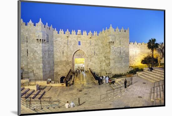 Damascus Gate, Old City, UNESCO World Heritage Site, Jerusalem, Israel, Middle East-Gavin Hellier-Mounted Photographic Print