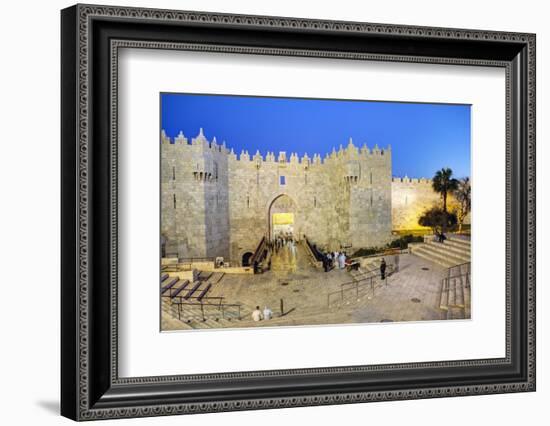 Damascus Gate, Old City, UNESCO World Heritage Site, Jerusalem, Israel, Middle East-Gavin Hellier-Framed Photographic Print