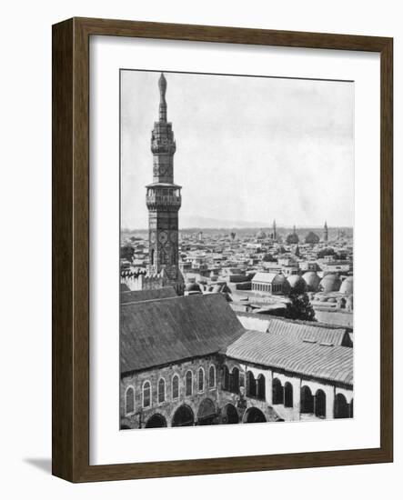 Damascus, Syria, Late 19th Century-John L Stoddard-Framed Giclee Print