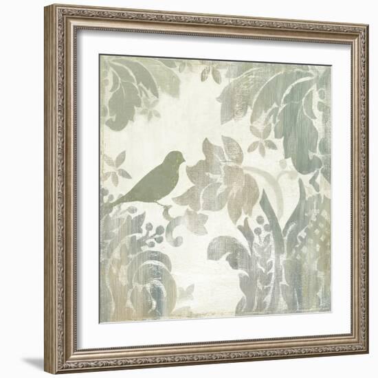 Damask Bird I-Asia Jensen-Framed Art Print