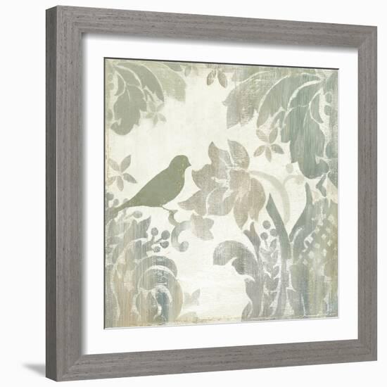 Damask Bird I-Asia Jensen-Framed Art Print