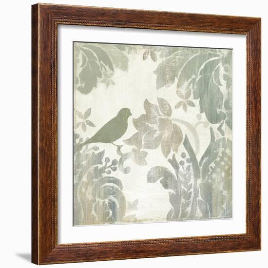 Damask Bird I-Asia Jensen-Framed Art Print