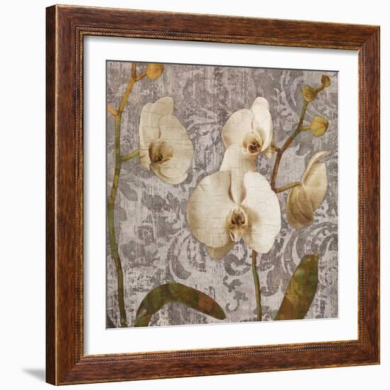 Damask Blooms II-Tania Bello-Framed Giclee Print