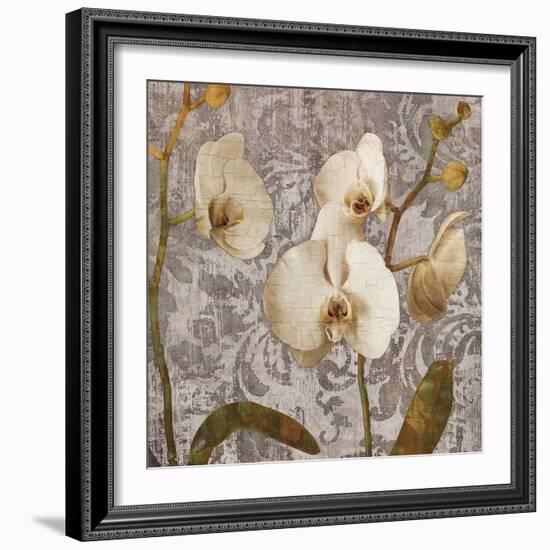 Damask Blooms II-Tania Bello-Framed Giclee Print