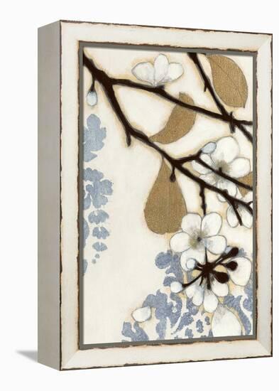 Damask Cherry Blossoms 1-Norman Wyatt Jr.-Framed Stretched Canvas