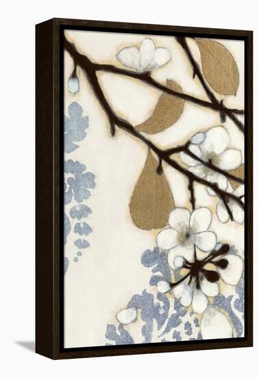 Damask Cherry Blossoms 1-Norman Wyatt Jr.-Framed Stretched Canvas