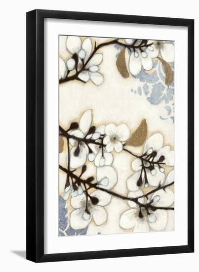 Damask Cherry Blossoms 2-Norman Wyatt Jr.-Framed Art Print