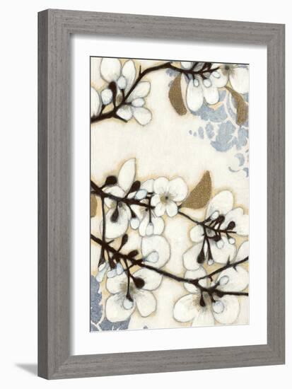 Damask Cherry Blossoms 2-Norman Wyatt Jr.-Framed Premium Giclee Print