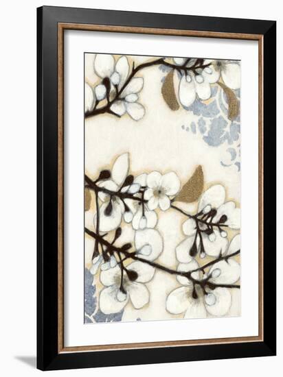 Damask Cherry Blossoms 2-Norman Wyatt Jr.-Framed Premium Giclee Print