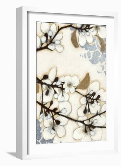 Damask Cherry Blossoms 2-Norman Wyatt Jr.-Framed Premium Giclee Print