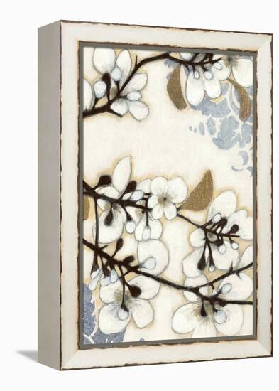 Damask Cherry Blossoms 2-Norman Wyatt Jr.-Framed Stretched Canvas