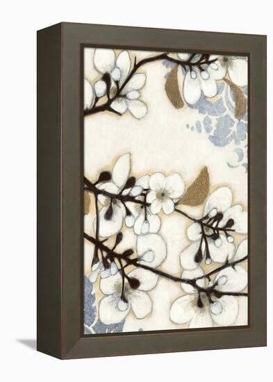 Damask Cherry Blossoms 2-Norman Wyatt Jr.-Framed Stretched Canvas