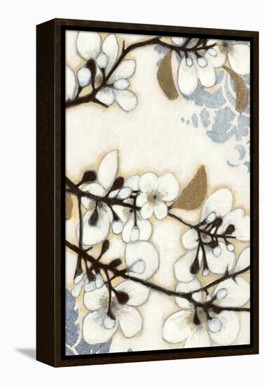 Damask Cherry Blossoms 2-Norman Wyatt Jr.-Framed Stretched Canvas